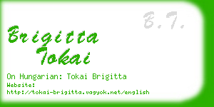 brigitta tokai business card